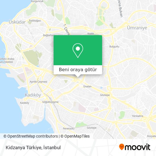 Kidzanya Türkiye harita