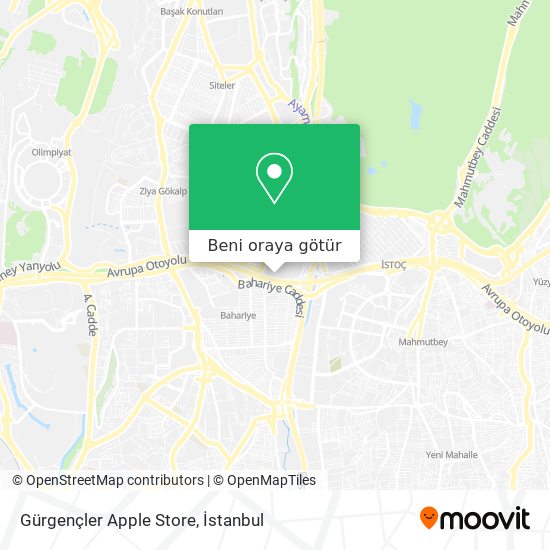 Gürgençler Apple Store harita