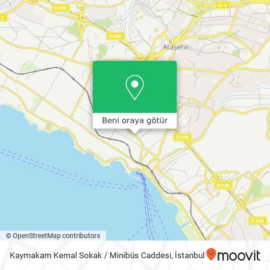 Kaymakam Kemal Sokak / Minibüs Caddesi harita