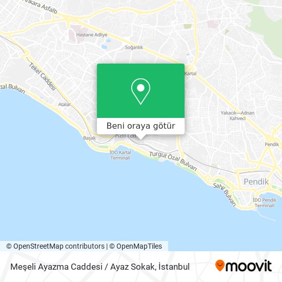 Meşeli Ayazma Caddesi / Ayaz Sokak harita