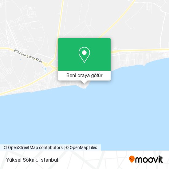 Yüksel Sokak harita