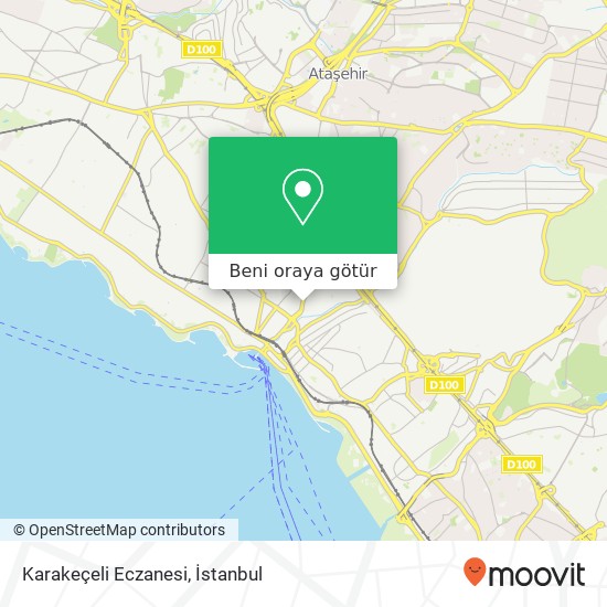 Karakeçeli Eczanesi harita
