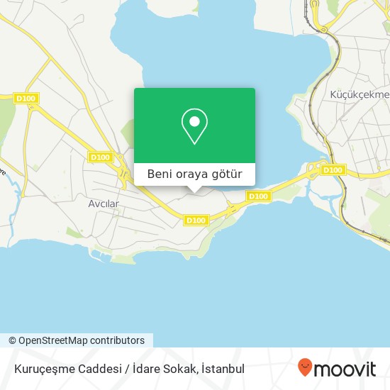 Kuruçeşme Caddesi / İdare Sokak harita