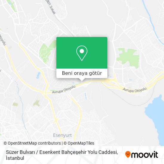 Süzer Bulvarı / Esenkent Bahçeşehir Yolu Caddesi harita