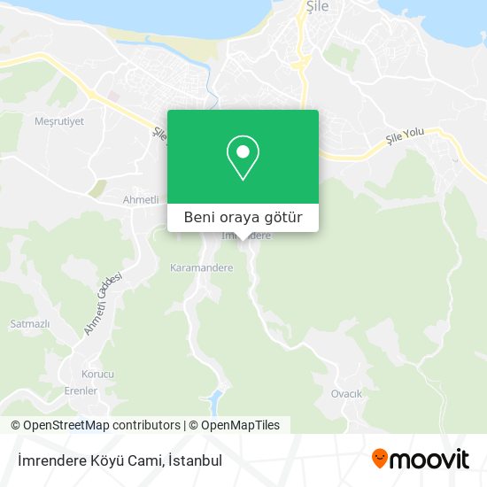 İmrendere Köyü Cami harita