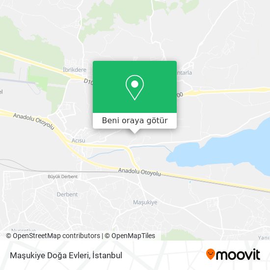 Maşukiye Doğa Evleri harita