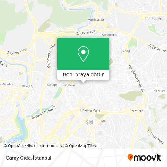 Saray Gıda harita