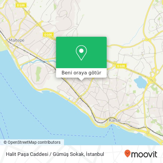 Halit Paşa Caddesi / Gümüş Sokak harita