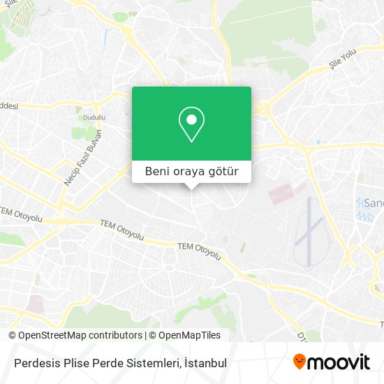 Perdesis Plise Perde Sistemleri harita