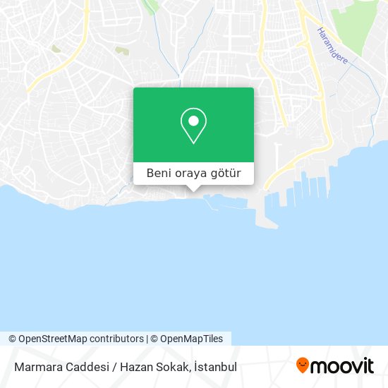 Marmara Caddesi / Hazan Sokak harita