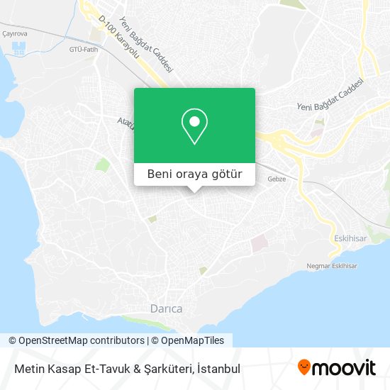 Metin Kasap Et-Tavuk & Şarküteri harita