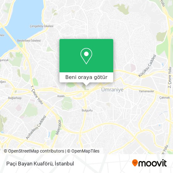 Paçi Bayan Kuaförü harita
