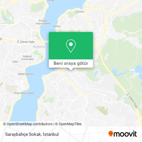 Saraybahçe Sokak harita