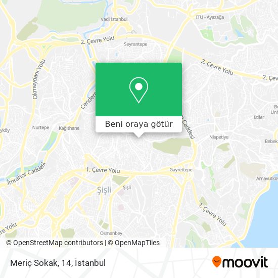 Meriç Sokak, 14 harita