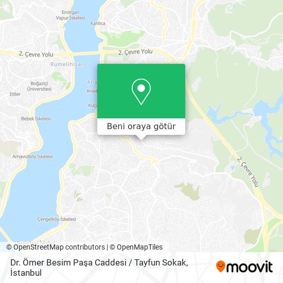 Dr. Ömer Besim Paşa Caddesi / Tayfun Sokak harita