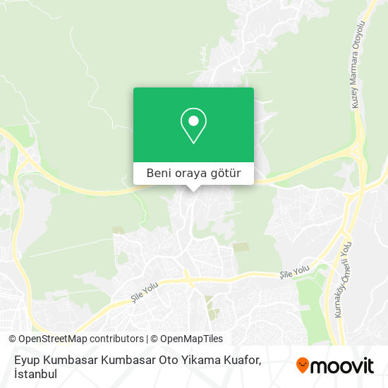 Eyup Kumbasar Kumbasar Oto Yikama Kuafor harita