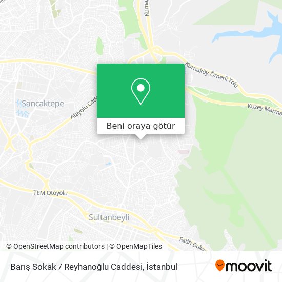 Barış Sokak / Reyhanoğlu Caddesi harita
