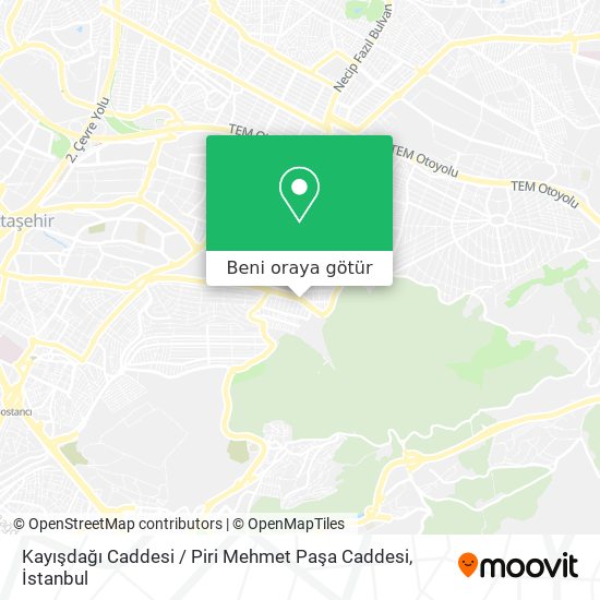 Kayışdağı Caddesi / Piri Mehmet Paşa Caddesi harita