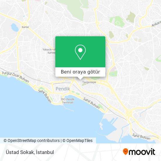 Üstad Sokak harita