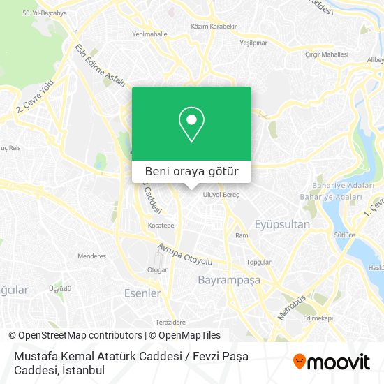 Mustafa Kemal Atatürk Caddesi / Fevzi Paşa Caddesi harita