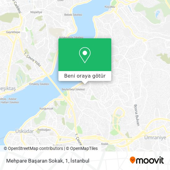 Mehpare Başaran Sokak, 1 harita