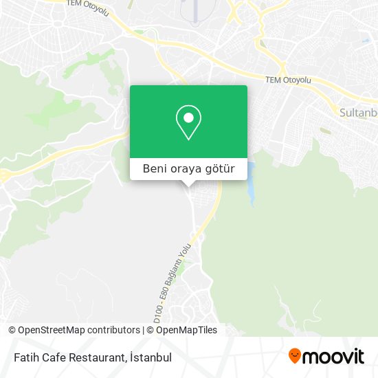 Fatih Cafe Restaurant harita