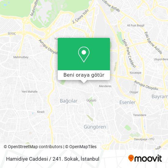 Hamidiye Caddesi / 241. Sokak harita