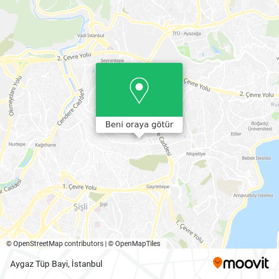 Aygaz Tüp Bayi harita