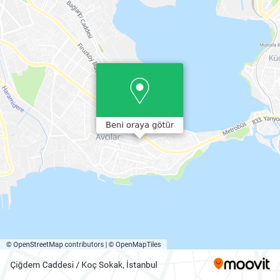 Çiğdem Caddesi / Koç Sokak harita