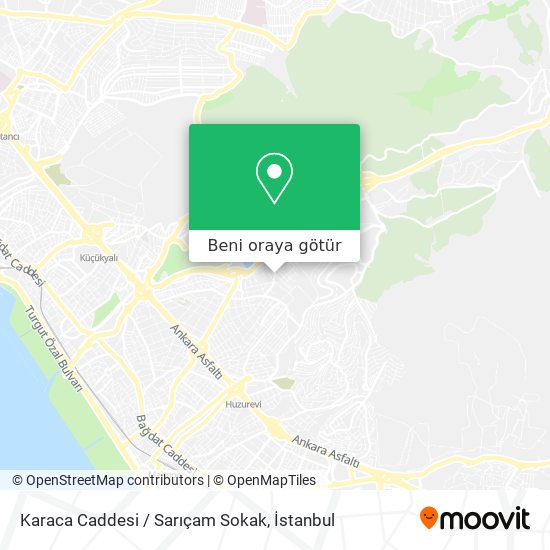 Karaca Caddesi / Sarıçam Sokak harita