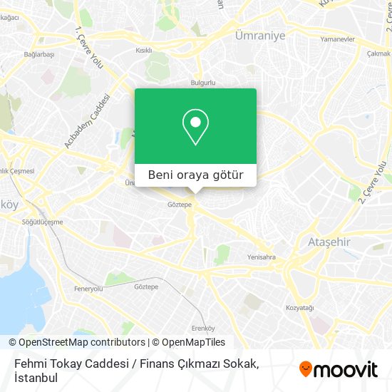 Fehmi Tokay Caddesi / Finans Çıkmazı Sokak harita