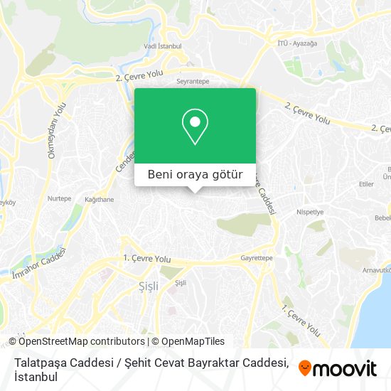 Talatpaşa Caddesi / Şehit Cevat Bayraktar Caddesi harita