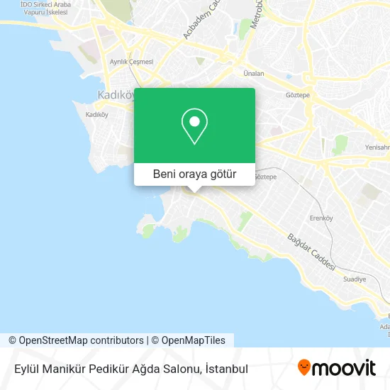 Eylül Manikür Pedikür Ağda Salonu harita