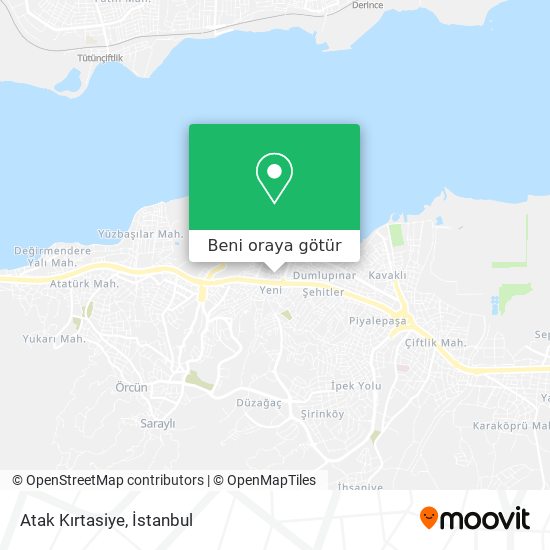 Atak Kırtasiye harita