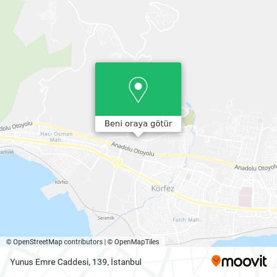 Yunus Emre Caddesi, 139 harita