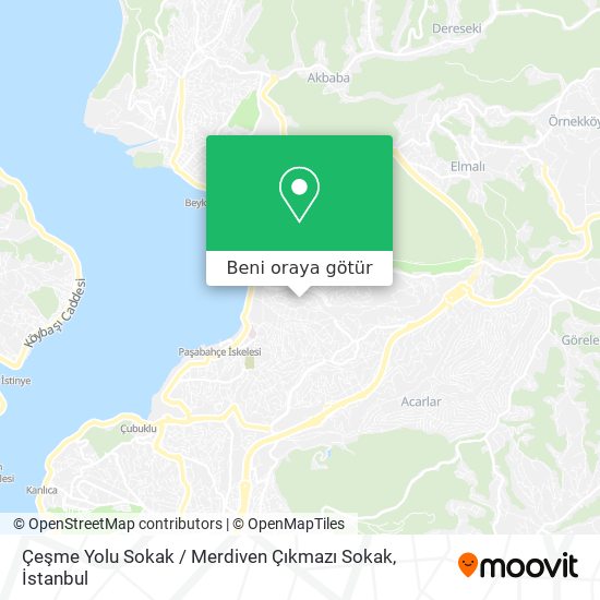 Çeşme Yolu Sokak / Merdiven Çıkmazı Sokak harita