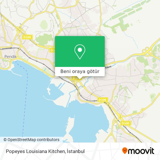 Popeyes Louisiana Kitchen harita