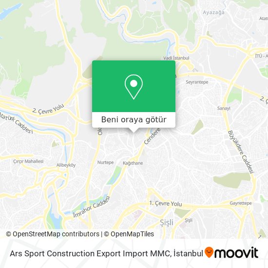 Ars Sport Construction Export Import MMC harita