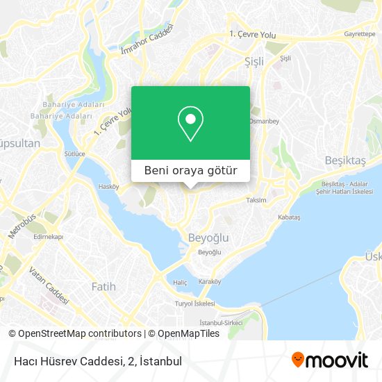 Hacı Hüsrev Caddesi, 2 harita