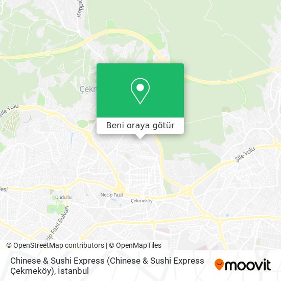 Chinese & Sushi Express harita