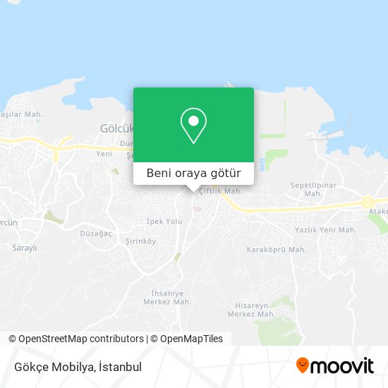 Gökçe Mobilya harita