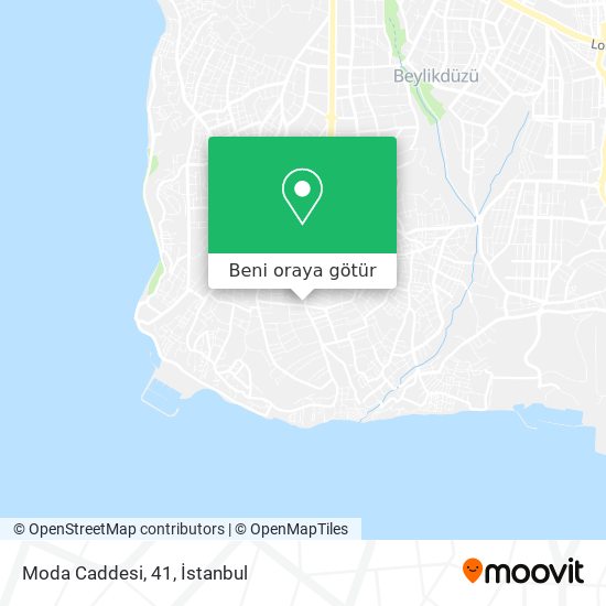 Moda Caddesi, 41 harita