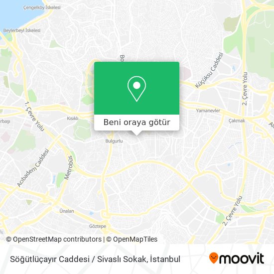 Söğütlüçayır Caddesi / Sivaslı Sokak harita