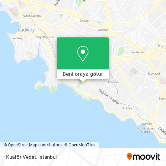 Kuaför Vedat harita