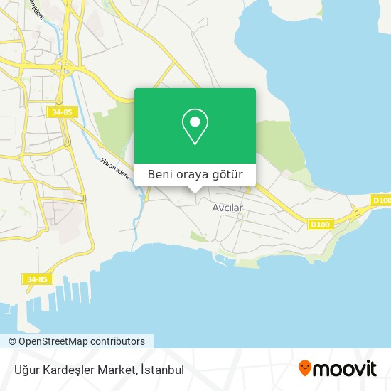 Uğur Kardeşler Market harita