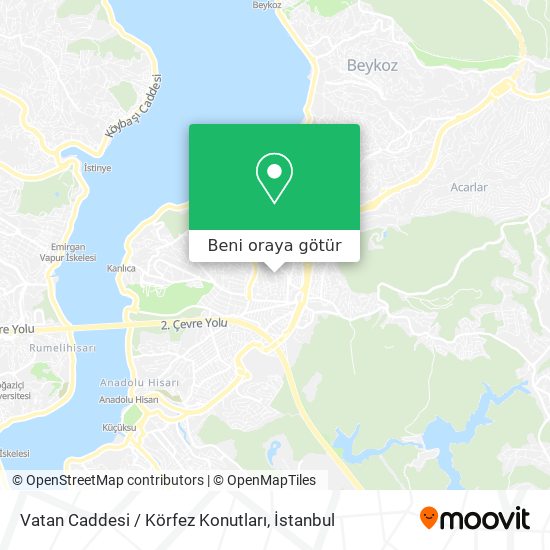 Vatan Caddesi / Körfez Konutları harita