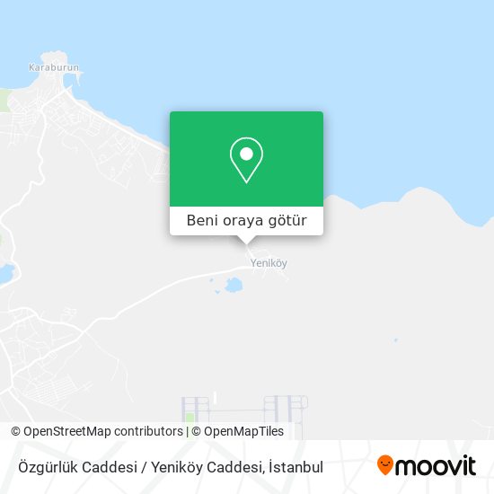 Özgürlük Caddesi / Yeniköy Caddesi harita