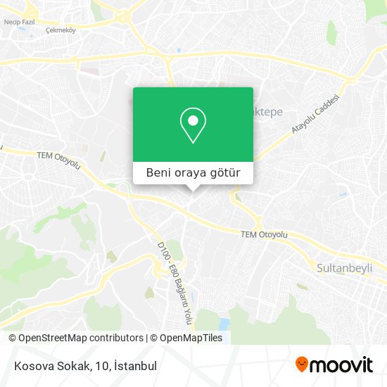 Kosova Sokak, 10 harita