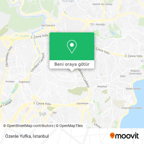 Özenle Yufka harita