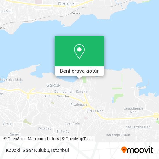 Kavaklı Spor Kulübü harita